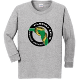 Florida Eels Youth Heavy Cotton Long Sleeve T-Shirt