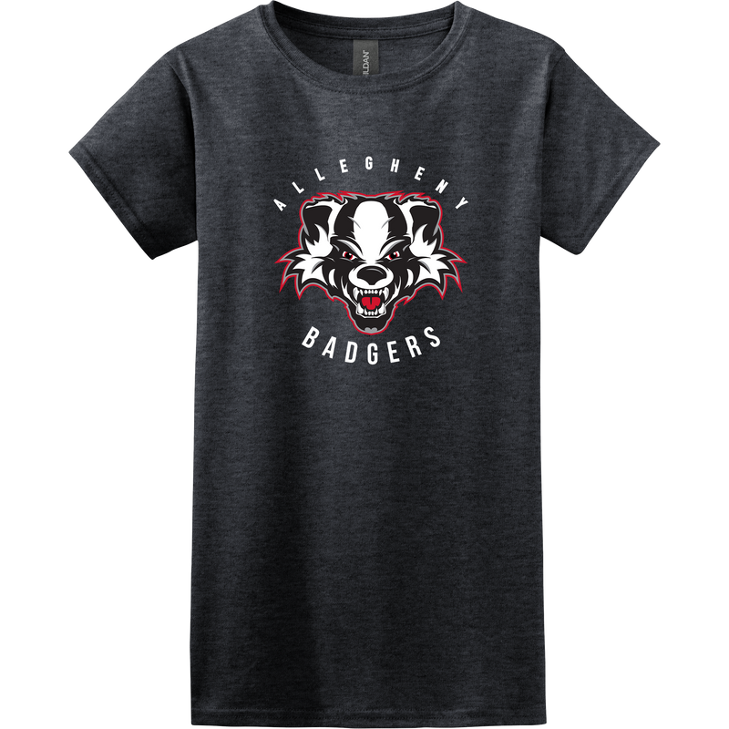 Scary Badgers Softstyle Ladies' T-Shirt