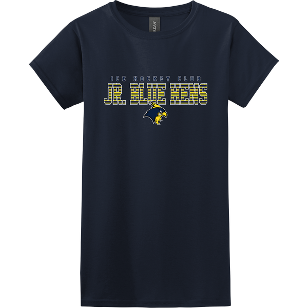 Delaware Jr. Blue Hens Softstyle Ladies' T-Shirt
