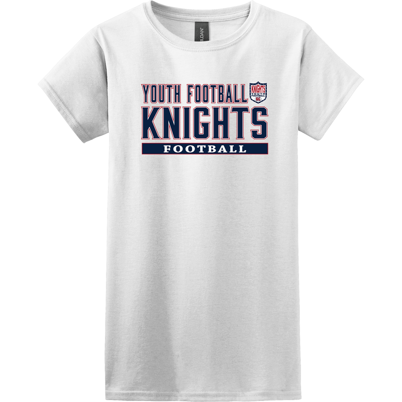 Knights Youth Football Softstyle Ladies T-Shirt