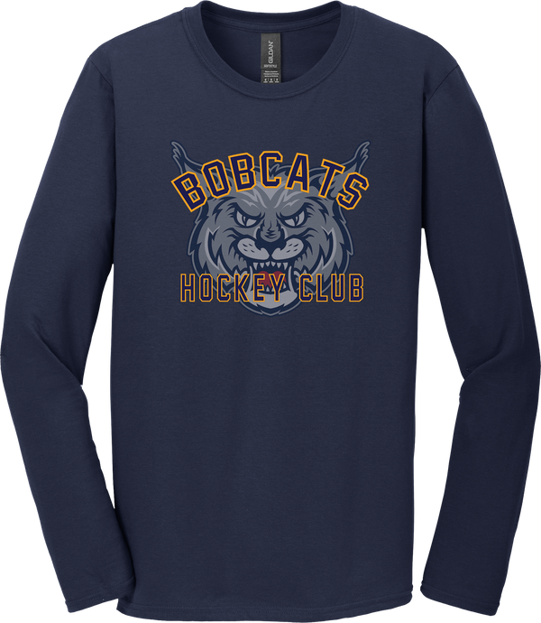 CT Bobcats Softstyle Long Sleeve T-Shirt