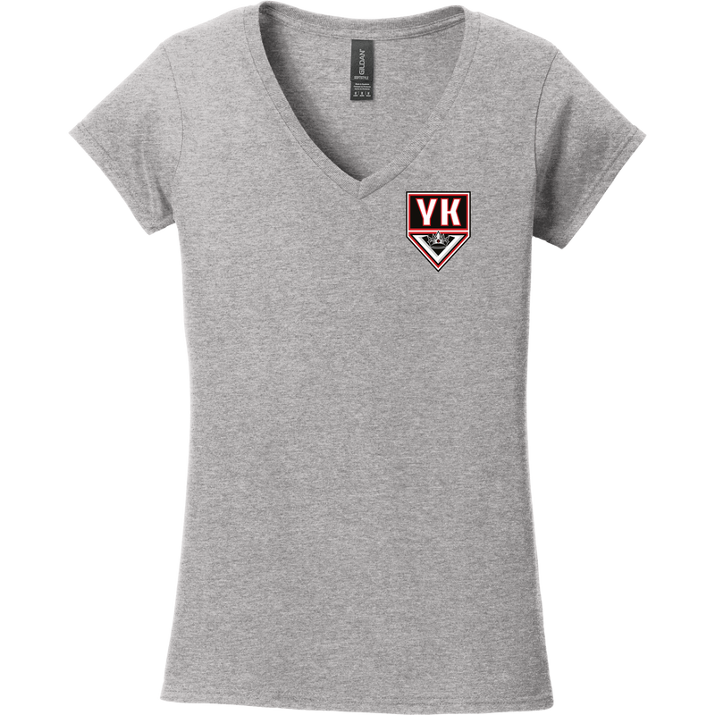 Young Kings Softstyle Ladies Fit V-Neck T-Shirt