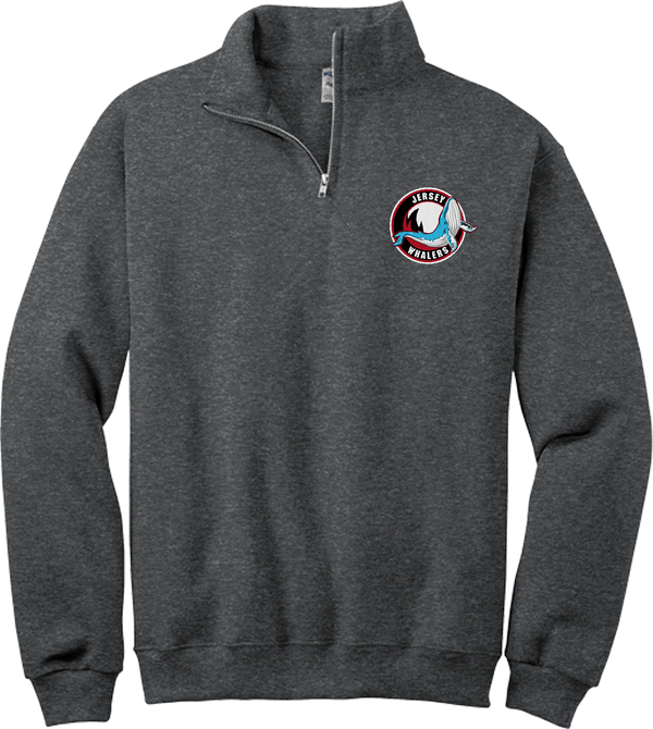 Jersey Shore Whalers NuBlend 1/4-Zip Cadet Collar Sweatshirt