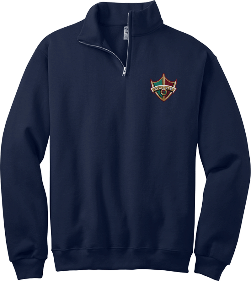 Delaware Ducks NuBlend 1/4-Zip Cadet Collar Sweatshirt