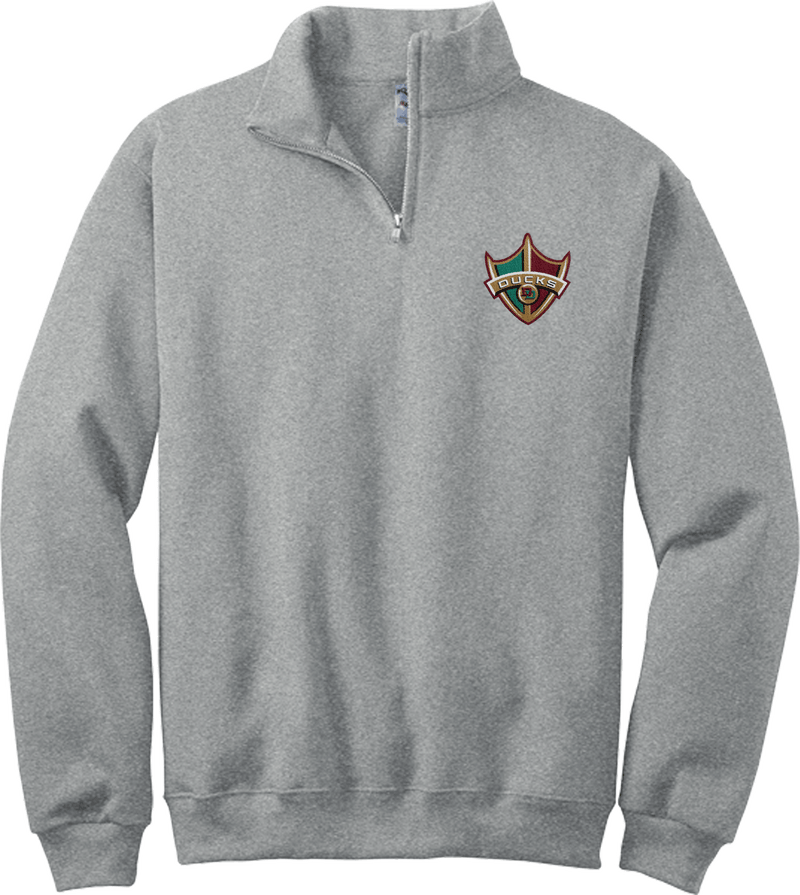 Delaware Ducks NuBlend 1/4-Zip Cadet Collar Sweatshirt