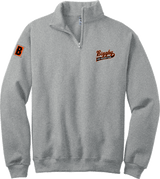 Biggby Coffee AAA NuBlend 1/4-Zip Cadet Collar Sweatshirt