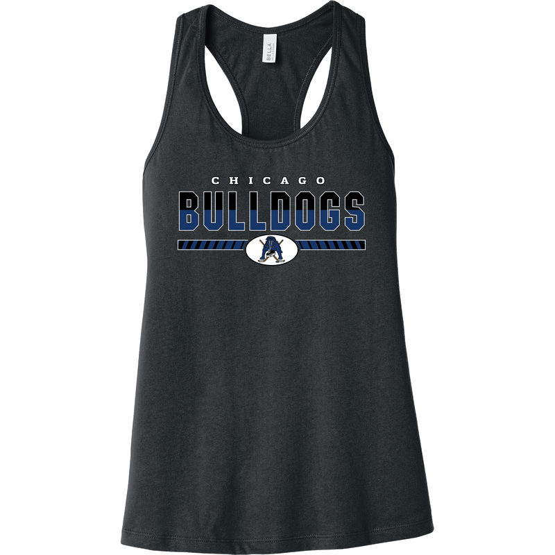 Chicago Bulldogs Womens Jersey Racerback Tank