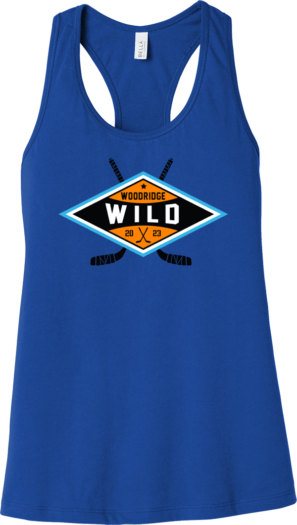 Woodridge Wild Womens Jersey Racerback Tank