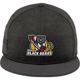 Dupage Black Bears New Era Shadow Heather Striped Flat Bill Snapback Cap