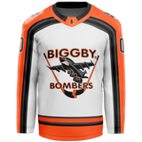 Biggby Coffee Hockey Club Tier 2 Bombers Adult Goalie Sublimated Jersey