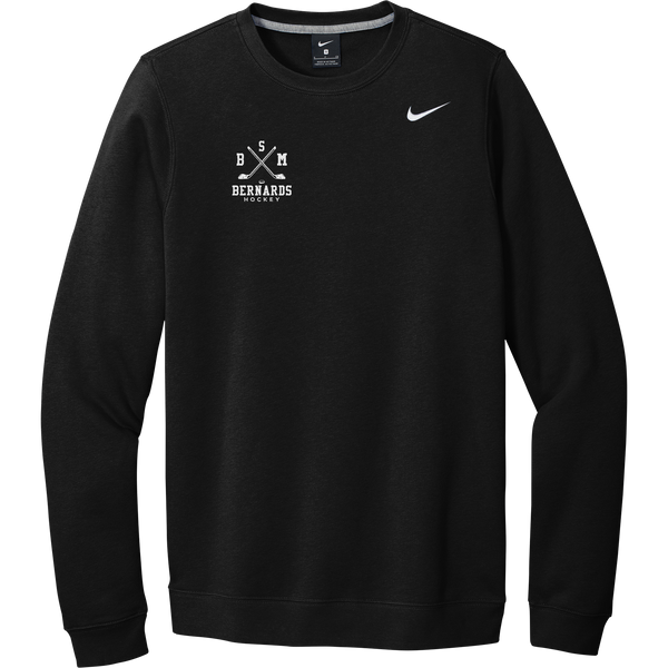 BSM Bernards Nike Club Fleece Crew