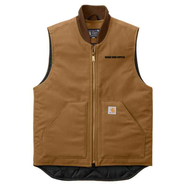 Garage Door Supply Carhartt Duck Vest