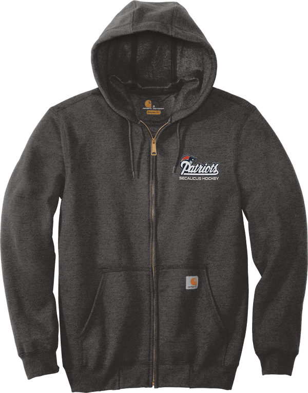 Secaucus Patriots Carhartt Midweight Hooded Zip-Front Sweatshirt