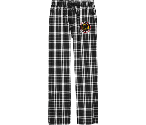 Maryland Black Bears Flannel Plaid Pant