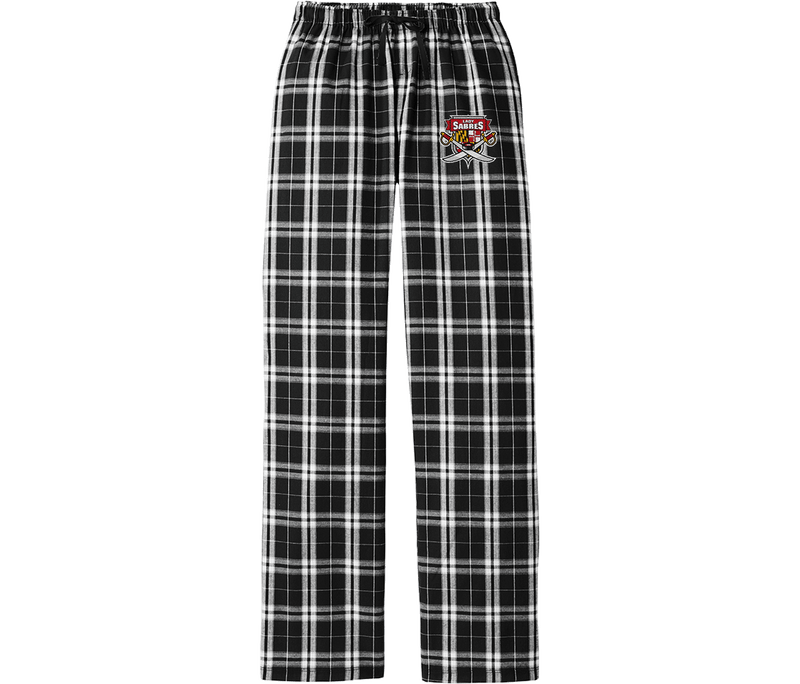 SOMD Lady Sabres Women's Flannel Plaid Pant