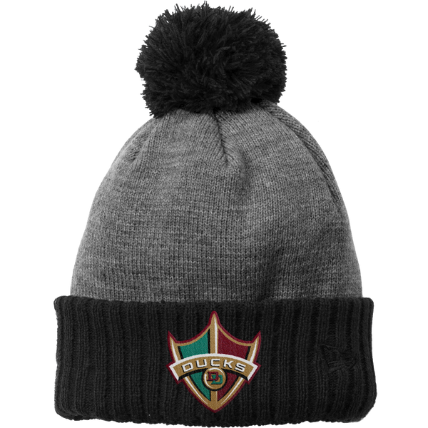 Delaware Ducks New Era Colorblock Cuffed Beanie