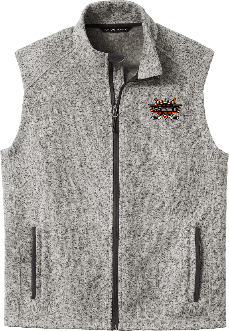 Orange County West Sweater Fleece Vest