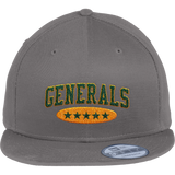 Red Bank Generals New Era Flat Bill Snapback Cap