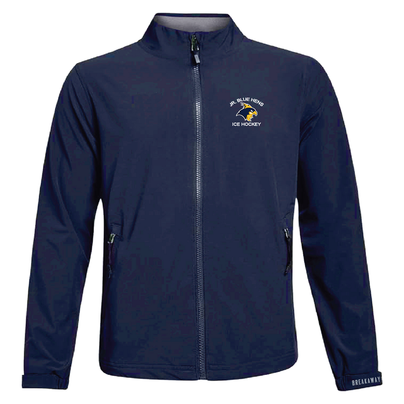 Youth Breakaway Lightweight Warm Up Jacket (Delaware Jr. Blue Hens)