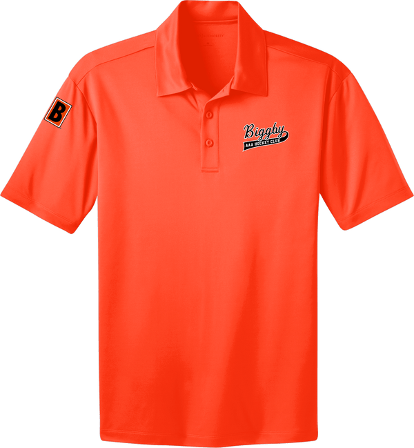 Biggby Coffee AAA Adult Silk Touch Performance Polo