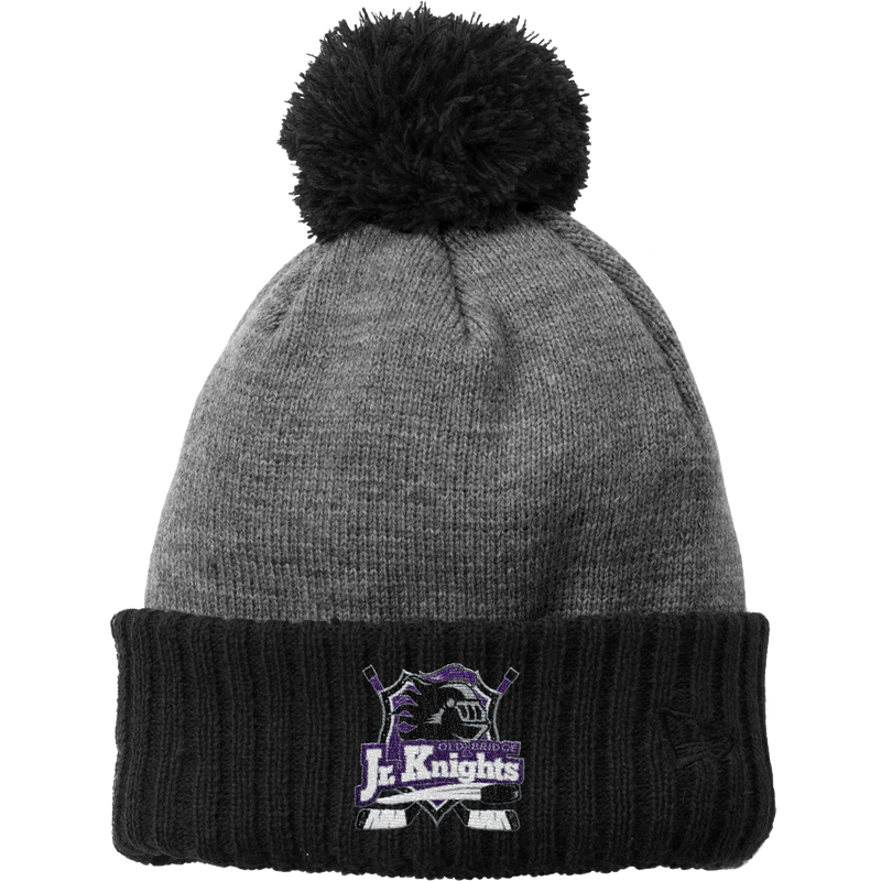 Old Bridge Jr. Knights New Era Colorblock Cuffed Beanie