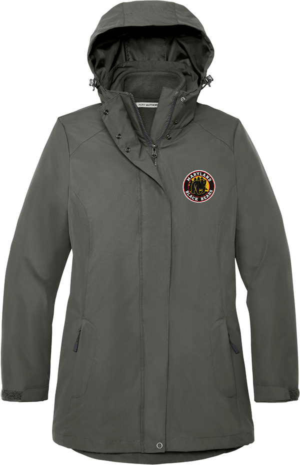 Maryland Black Bears Ladies All-Weather 3-in-1 Jacket