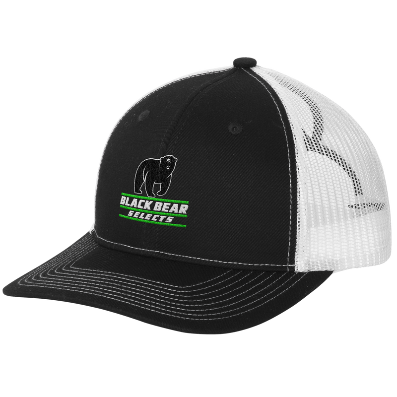 Black Bear Selects Snapback Ponytail Trucker Cap