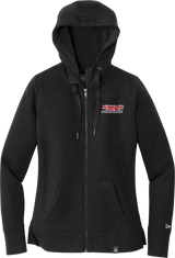 Mass Conn United New Era Ladies French Terry Full-Zip Hoodie