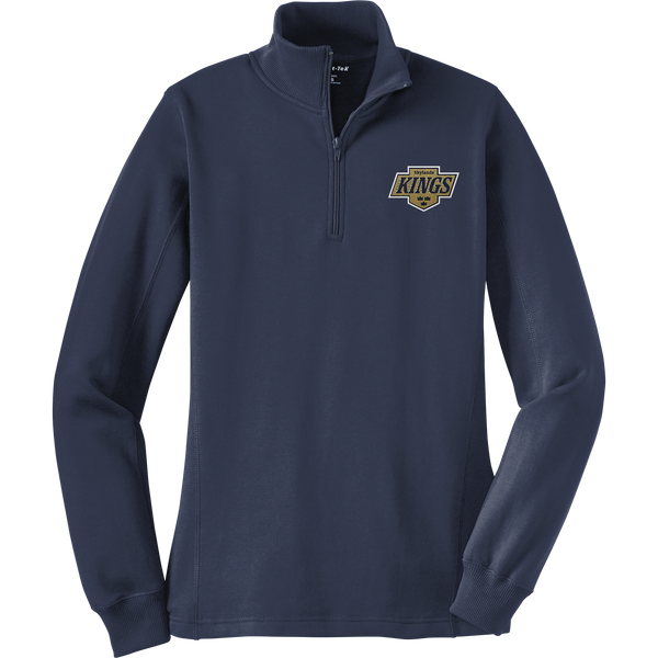 Skylands Kings Ladies 1/4-Zip Sweatshirt