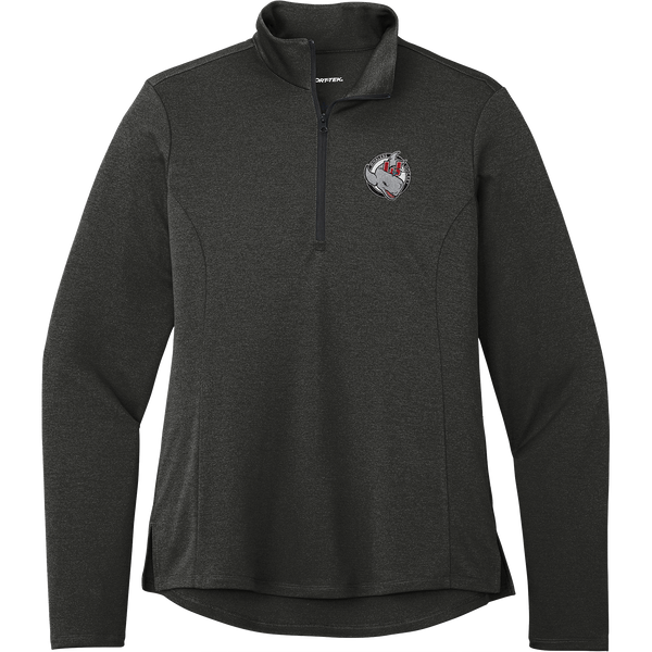 CT Whalers Tier 2 Ladies Endeavor 1/2-Zip Pullover