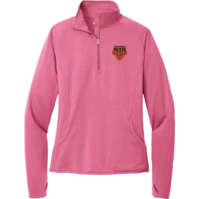 Pennsauken Pilots Ladies Sport-Wick Stretch 1/4-Zip Pullover