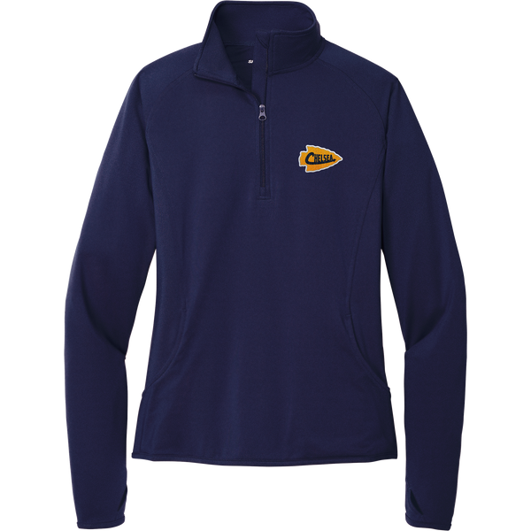 Chelsea Chiefs Ladies Sport-Wick Stretch 1/4-Zip Pullover