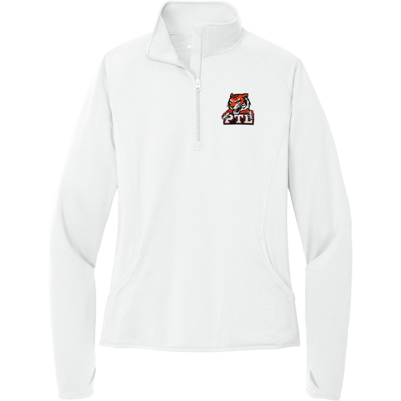 Princeton Tiger Lilies Ladies Sport-Wick Stretch 1/4-Zip Pullover