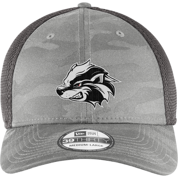 Allegheny Badgers New Era Tonal Camo Stretch Tech Mesh Cap