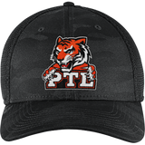 Princeton Tiger Lilies New Era Tonal Camo Stretch Tech Mesh Cap