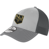 NJ Raiders New Era Stretch Mesh Contrast Stitch Cap