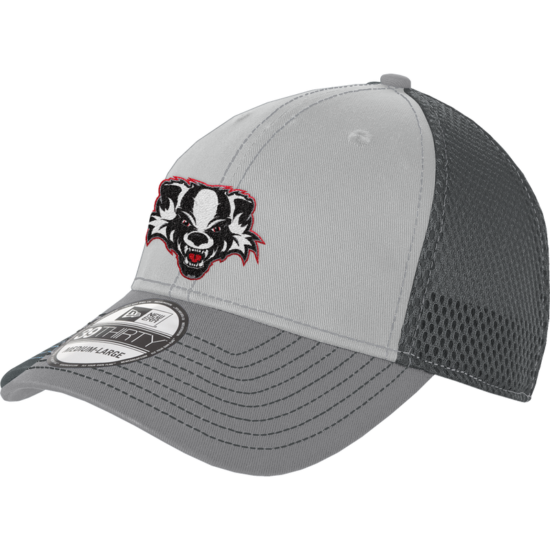 Scary Badgers New Era Stretch Mesh Contrast Stitch Cap