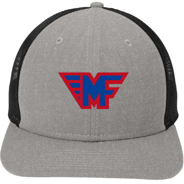 Mid-Fairfield New Era Snapback Low Profile Trucker Cap