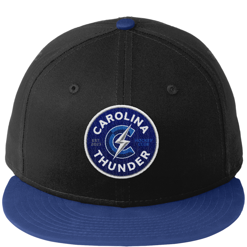 Carolina Thunder New Era Flat Bill Snapback Cap