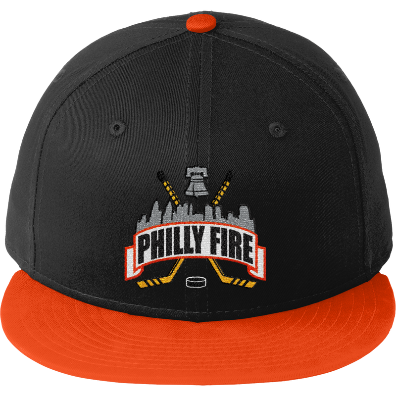 Philly Fire New Era Flat Bill Snapback Cap