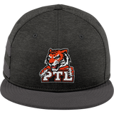 Princeton Tiger Lilies New Era Shadow Heather Striped Flat Bill Snapback Cap