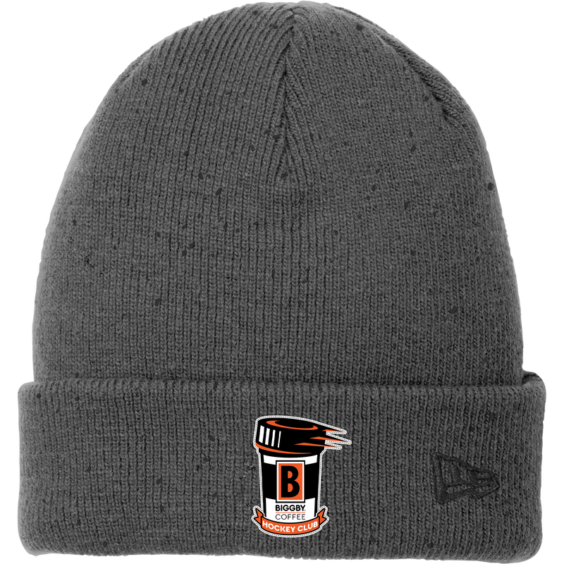 Biggby Bombers New Era PVC Speckled Beanie