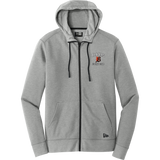 Philadelphia Blazers New Era Tri-Blend Fleece Full-Zip Hoodie