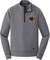 Maryland Black Bears New Era Tri-Blend Fleece 1/4-Zip Pullover