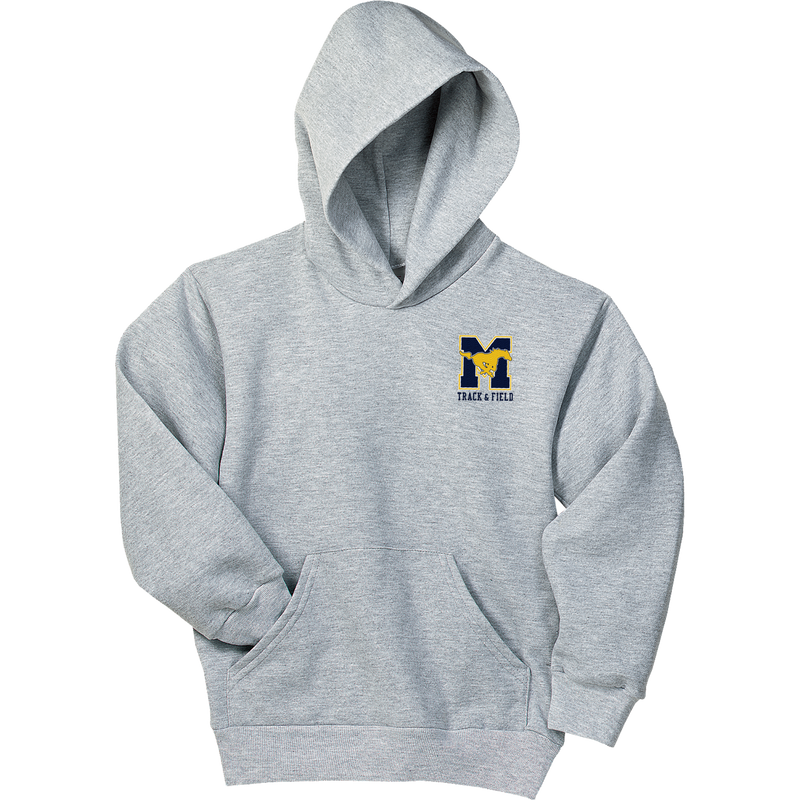 Marlboro Track and Field Youth EcoSmart Pullover Hooded Sweatshirt