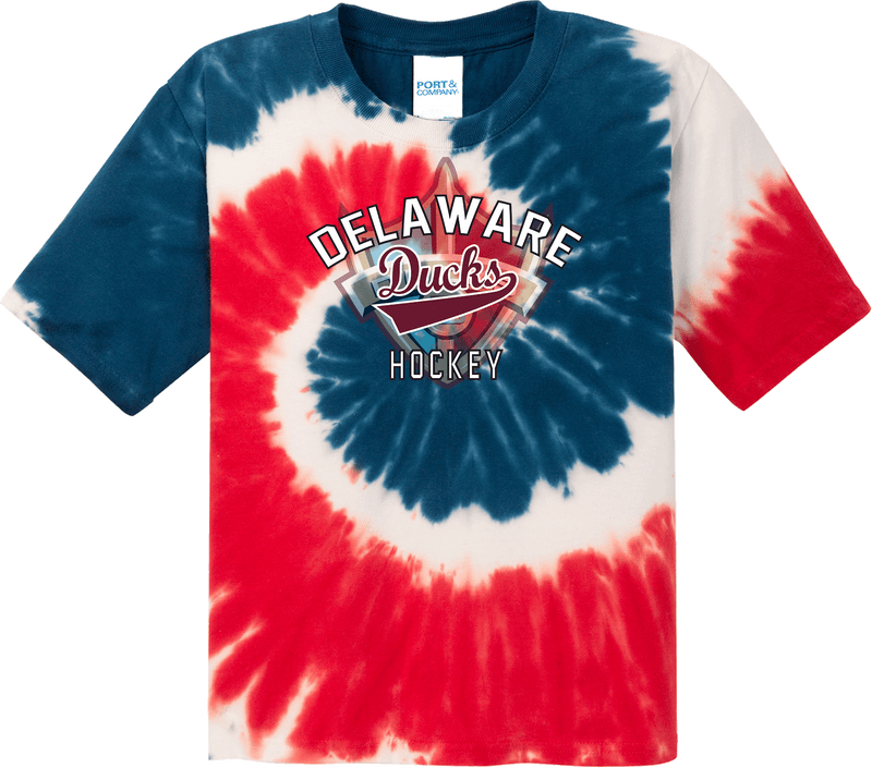 Delaware Ducks Youth Tie-Dye Tee