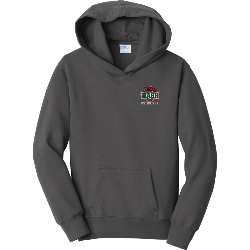 Wash U Youth Fan Favorite Fleece Pullover Hooded Sweatshirt