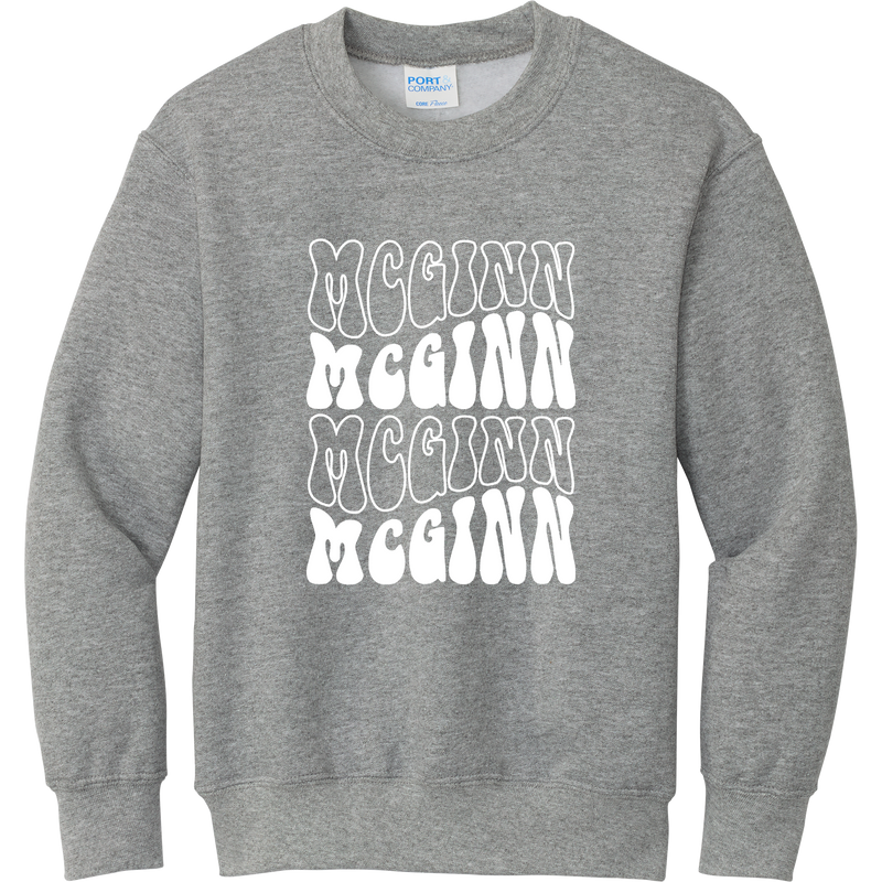 McGinn Elementary Youth Core Fleece Crewneck Sweatshirt