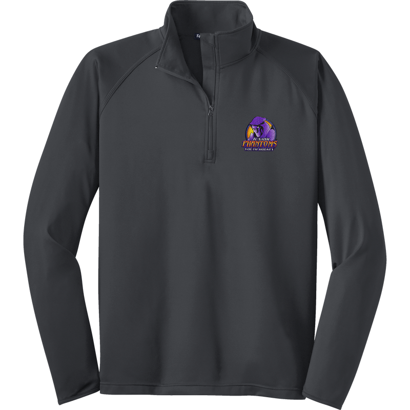 Jr. Phantoms Sport-Wick Stretch 1/4-Zip Pullover