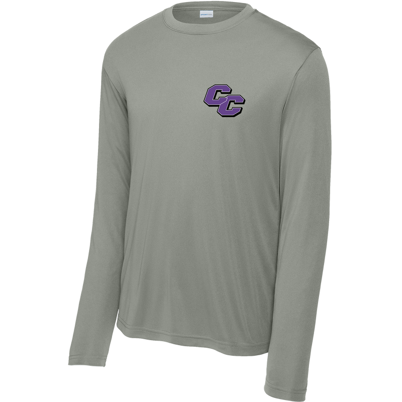 Curry College (Bleed Purple CC) Long Sleeve PosiCharge Competitor Tee